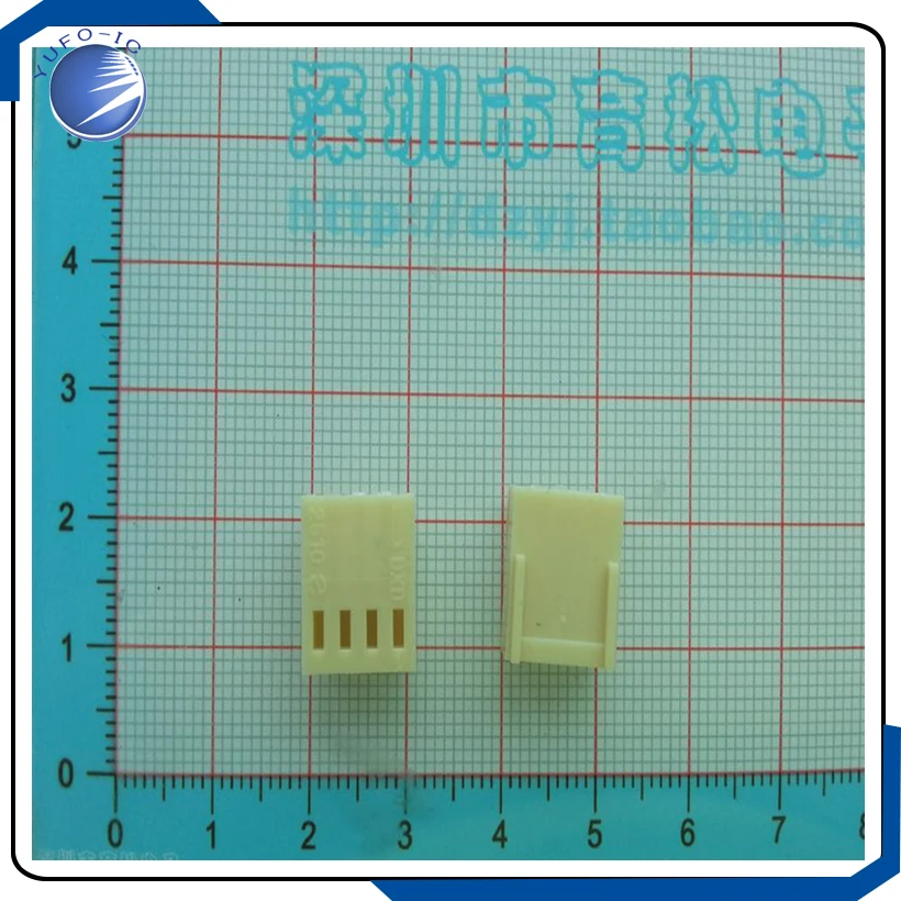 10PCS/LOT 4PIN KF2510 The plastic shell KF2510-4P plug plug type connector spacing of 2.54MM terminal