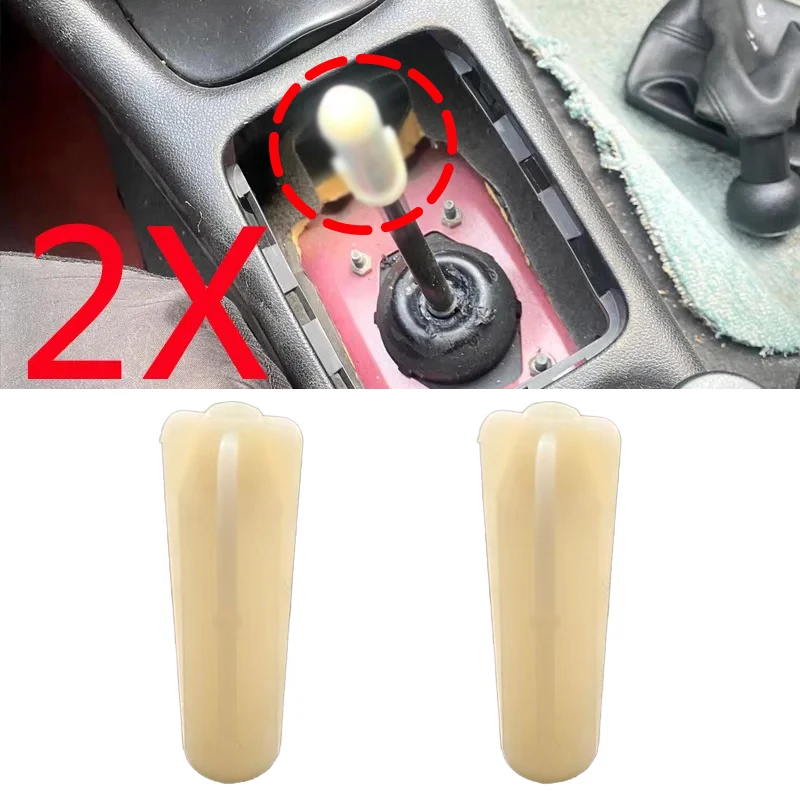 Palanca adaptadora de manga de perilla de palanca de cambios, 2 uds., para Renault, Nissan Terrano NV250, Dacia Logan Duster Sandero MK1 Lodgy Dokker