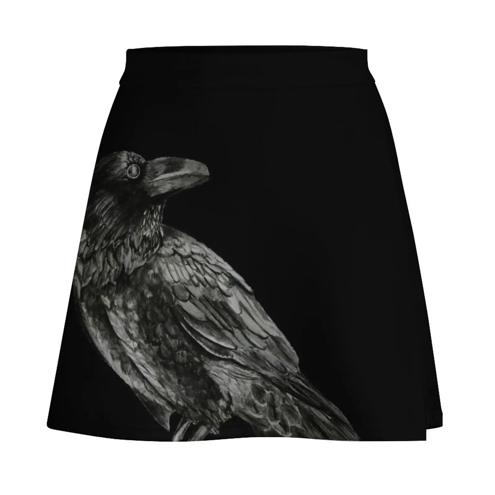 Raven Mini Saia moda roupas coreanas moda japonesa