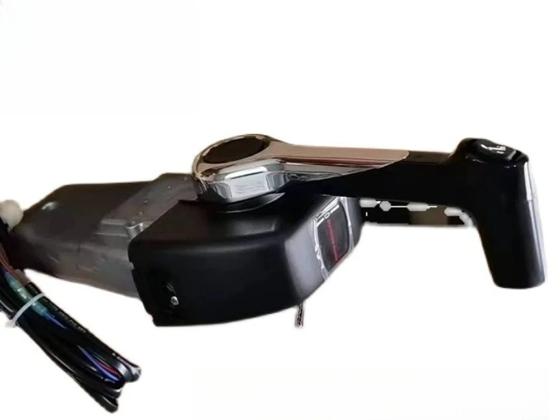 outboard outboard machine, single vertical control box, ten-core cable, single-machine panel before hanging up