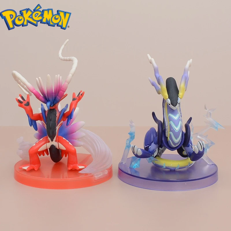 ポケモン朱獣モデル漫画コライドンミライドンデスクトップ装飾品コレクションハンドフィギュア子供のおもちゃ誕生日ギフト