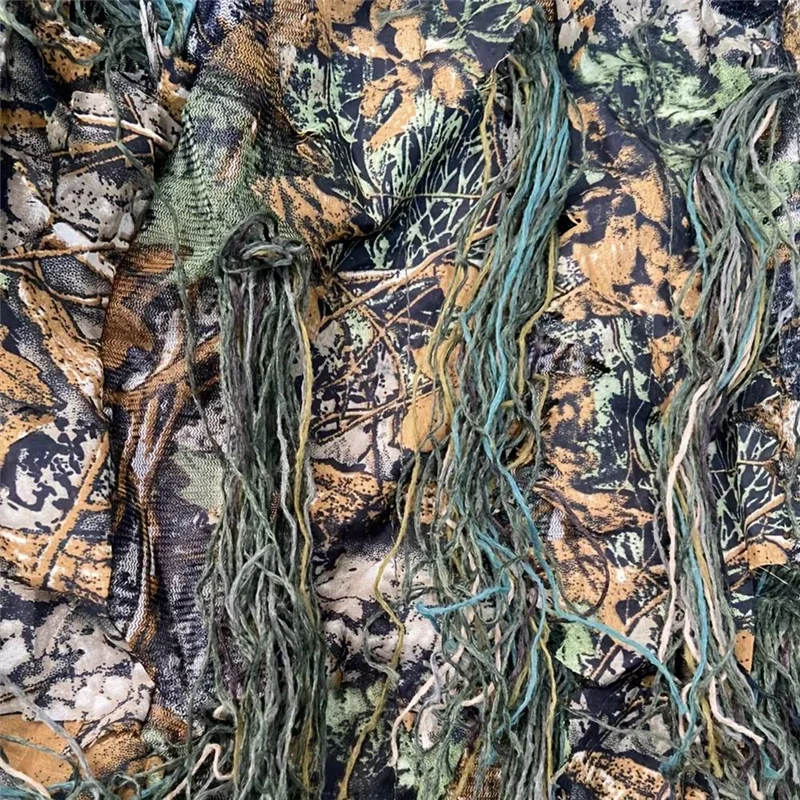 A29Z-Adult Outdoor Ghillie Suit Hunting Cloth Woodland 3D Bionic Leaf Uniform Camouflage Suits Set Photography Clothes view 5