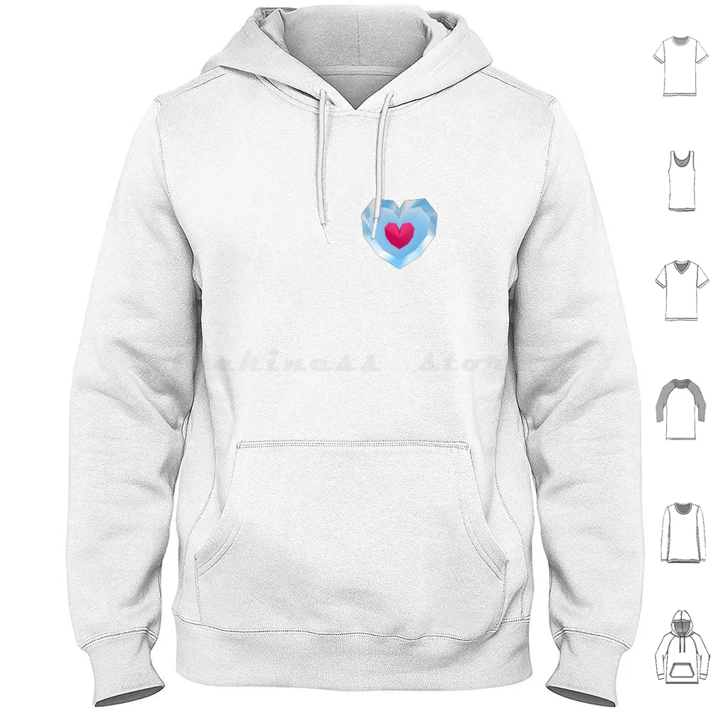 Heart Hoodie cotton Long Sleeve Link Legend Of Breath Of The Wild Triforce The Legend Of Snes Gaming Video Game Super Nes Svg