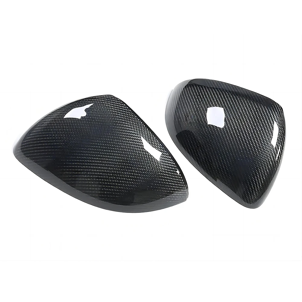 

Replacement Rearview Side Mirror Covers Cap For Mercedes Benz V295 V297 EQE EQS OEM Style Real Carbon Fiber Casing Shell