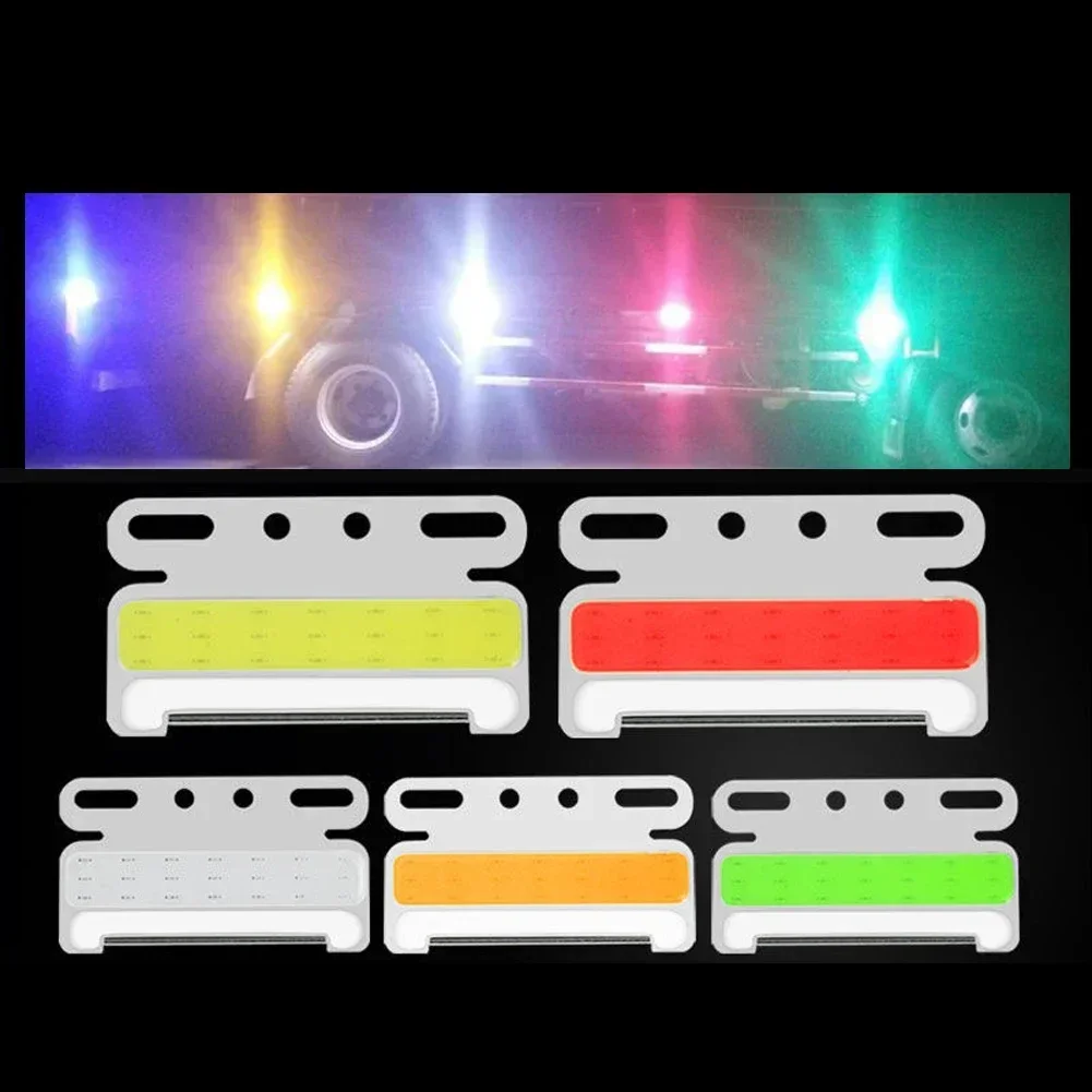 Auto Car COB Truck Sidelight 24V LED Lamp For Truck Turning Side Lights Signal Decoration Lamp DC24V Bulb For Car Lighting