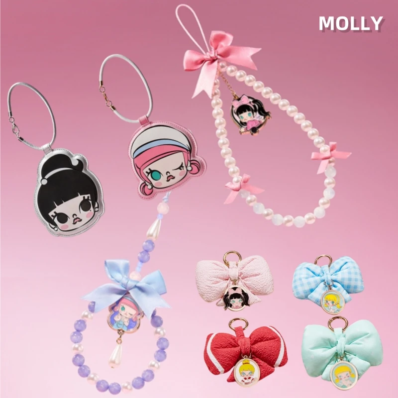 Molly-Boîte mystère pour téléphone série 03Look, porte-carte Molly, pendentif, boîte ennemi, cadeau surprise pour fille, tendance, périphérie