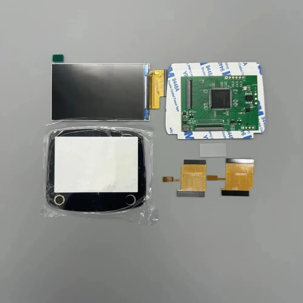 2,9 inch origineel formaat IPS LCD-scherm met hoge helderheid voor Gameboy Advance GBA, ondersteunt pixelmodusweergave, warmlichtschermen