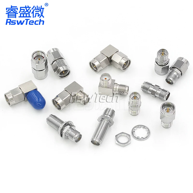 Stainless Steel SMA 18GHZ RF Adapter SMA Male to Female Coax Adapter Connector NEW Wholesale