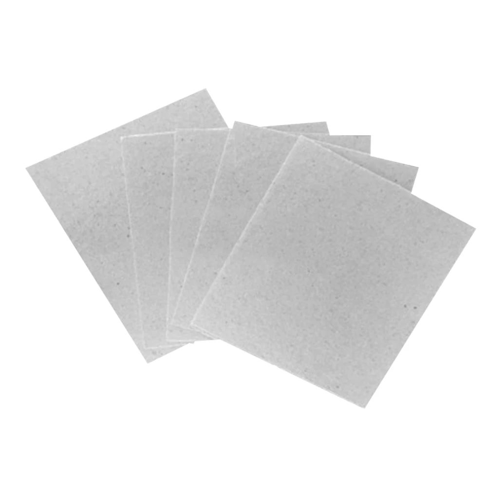 Universal Micro-ondas Replacement Part, Mica Placas Folhas, Acessórios de cozinha, 120x150mm, 5pcs