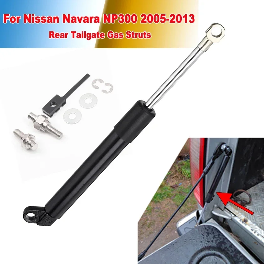 

For Nissan Navara NP300 2005-2013 Car Rear Tailgate Against Gas Struts Slow Down Damper Support Lift Assist Shock Support Rod