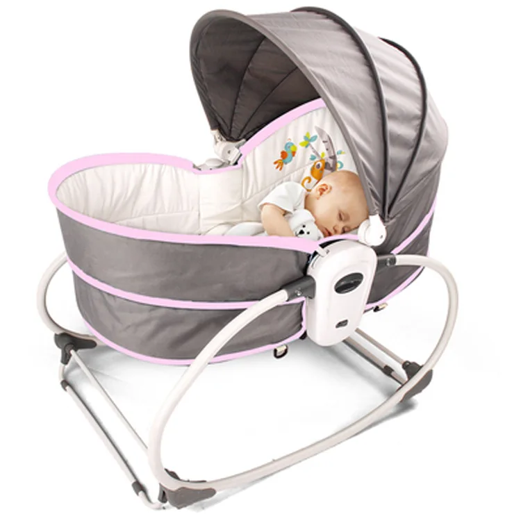 

2022 New Baby Five-in-one Belt Music Vibration Tent Shaker Intelligent Coax Baby Sleeping Chair Cradle Cradle Seat Crib