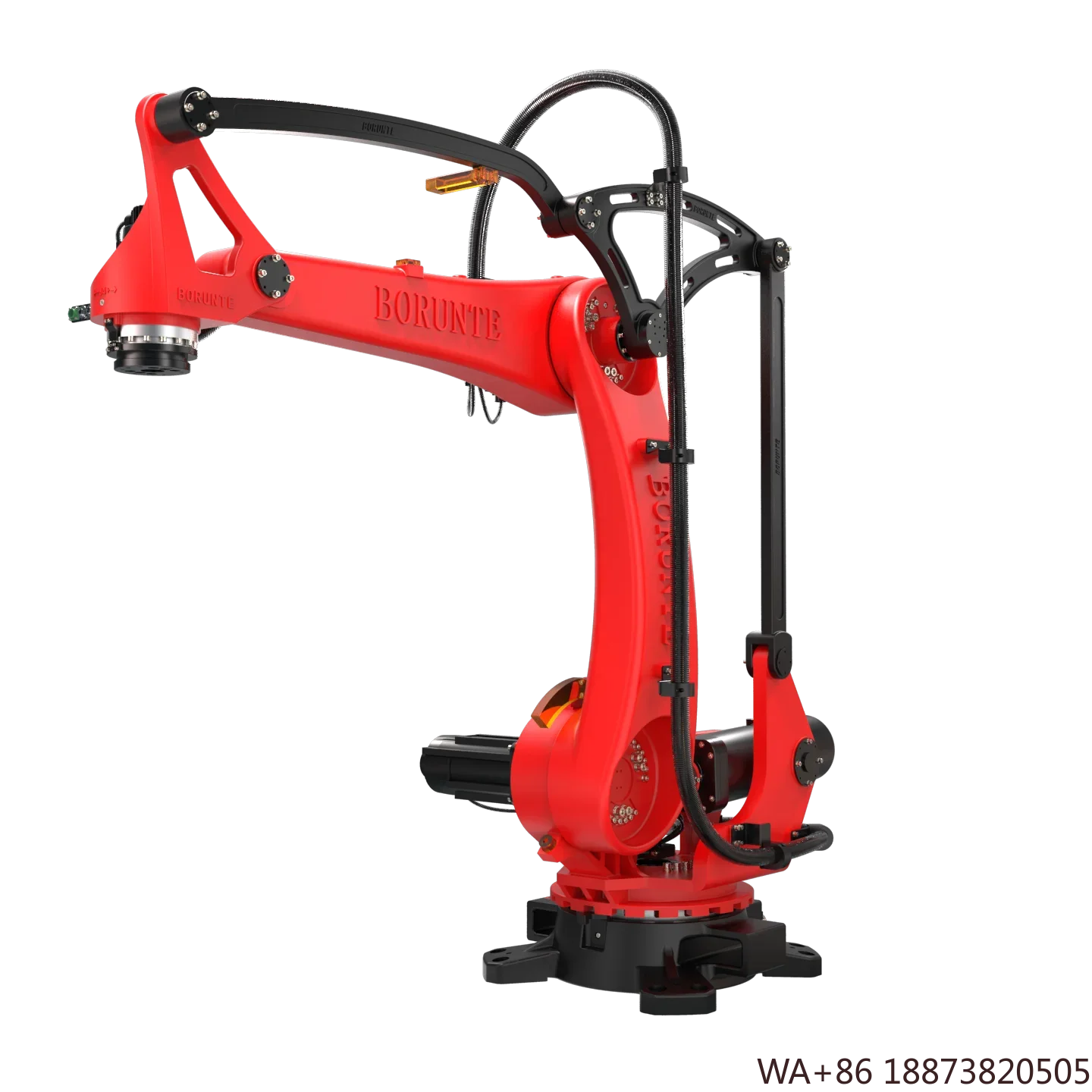 روبوت عالي الجودة BRTIRPZ3013A صناعي 130 كجم حمولة دخول 3020 مم يصل إلى المحرك PLC يتم تطبيق خصيصًا على البليت. #6