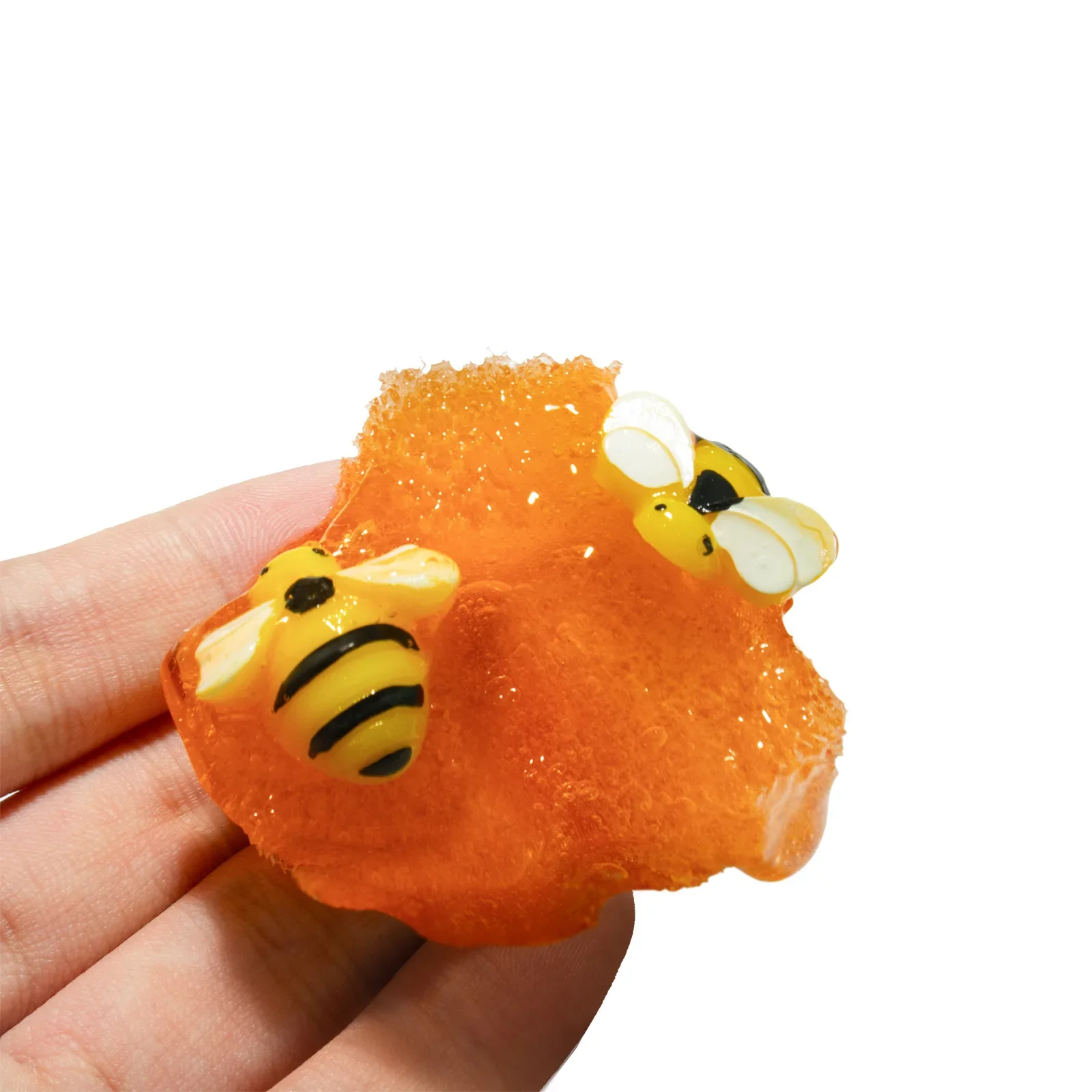 200ml Honeycomb Crystal Slime Bee Pearl Plastic Decompression Slime Bambini Toy DIY Puzzle and Stress Relieving Children's Toy