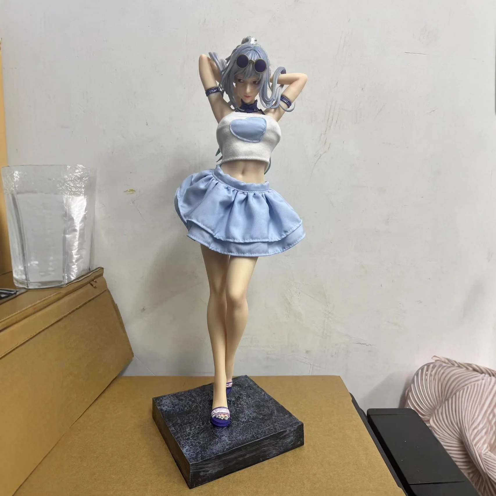 

45 см новая аниме-фигурка, периферийные устройства Jingliu, модель из ПВХ, красивая девушка, коллекционная статуя, украшение для рабочего стола, подарки на день рождения, игрушки