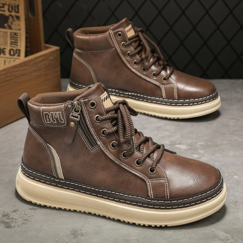 

Shoes for Men Skateboard Return To The Ancients Men's Autumn Sneakers Soft and Comfortable Apring and Autumn Wear-resistant New