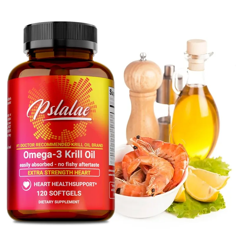 

Antarctic Krill Oil Supplement - Supports Healthy Joints,Brain,Heart& Blood Pressure