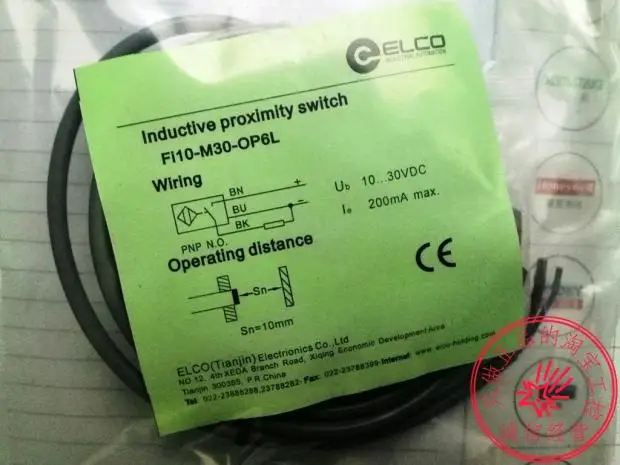 

FI10-M30-OP6L Proximity Switch FI10-M30-OP6L-Q12 Sensor