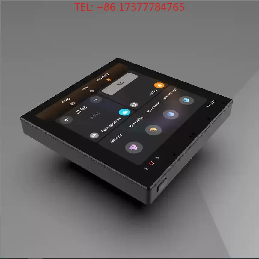 4 inch Smart touch screen supports multi-scenario and multi-device interconnection for central control