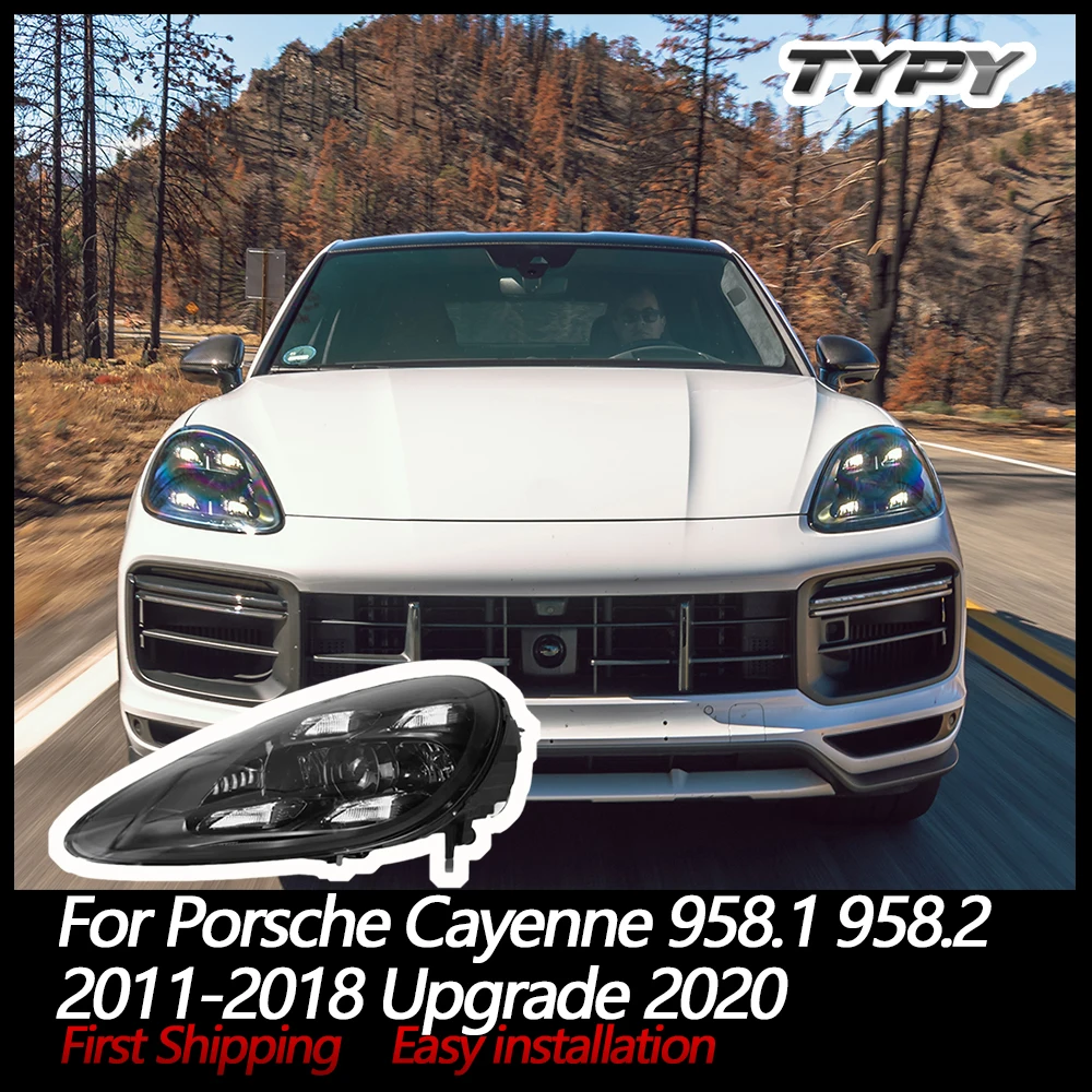

Car Lights LED Head Lamps For Porsche Cayenne 958.1 958.2 2011-2018 Upgrade 2020 Matrix headlights