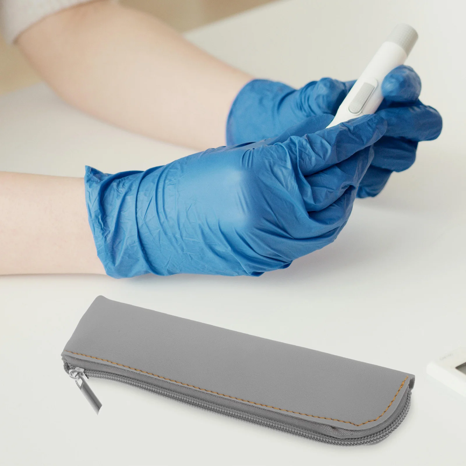 حقيبة تخزين قلم الأنسولين، منظم طبي محمول مدمج لمستلزمات مرض السكري، حقيبة سفر خفيفة الوزن معزولة قابلة لإعادة الاستخدام #6