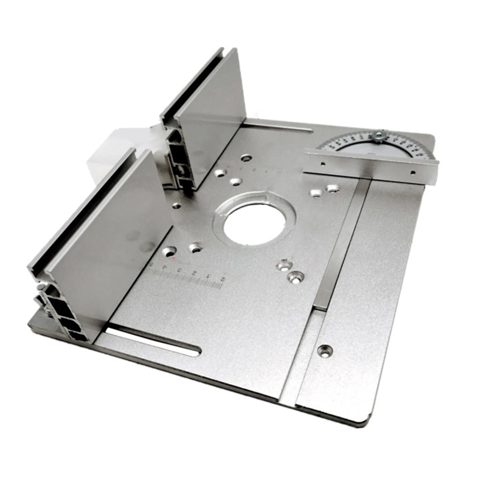 

Router Table Insert Plate 2 in 1 Woodworking Bench Flip Board for Electric Routing Trimming Machine