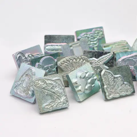 Animals And Plants Stamp Punch Tools Leathercraft Punching Tools  DIY Pattern stamp for Leather Craft Tool