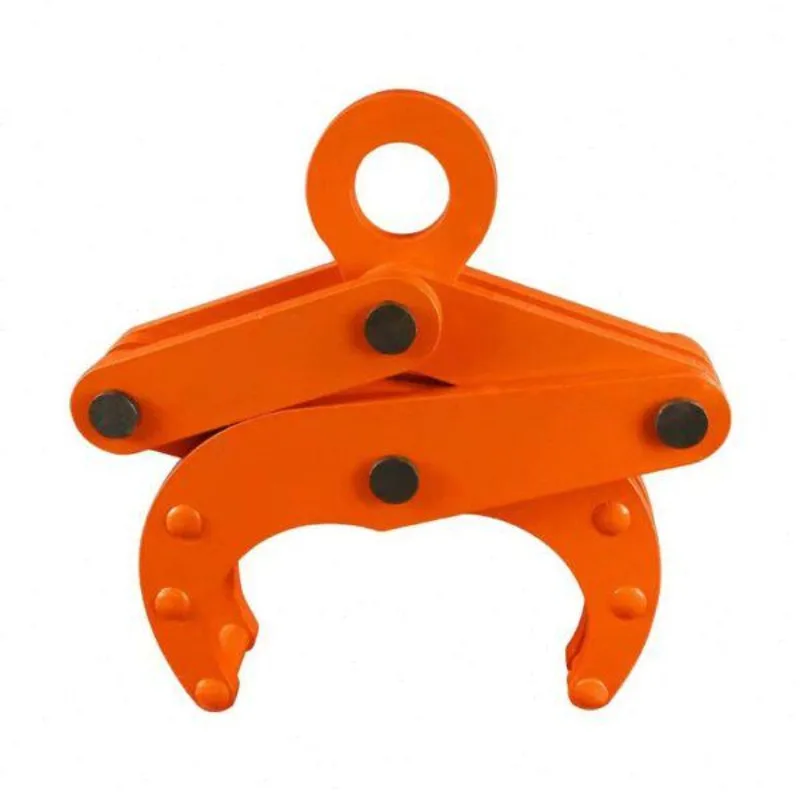 For Round Steel Pliers OD Round Pipe Lifting Horizontal Lifting Hook, Large Tonnage Cement Pipe Clamp Steel Pipe