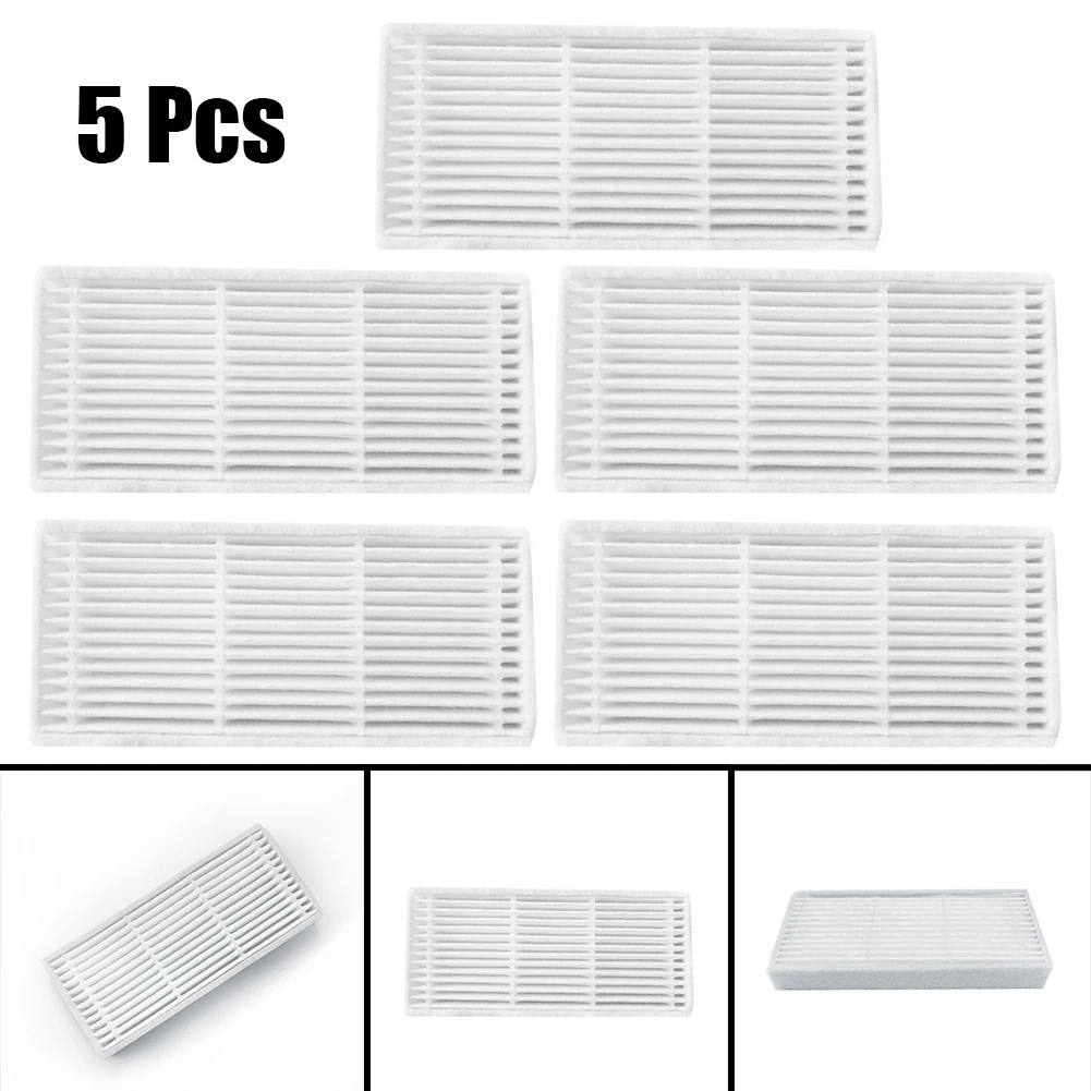 5pcs Filter For Redmond RV-R450 Vacuum Cleaner Parts Accessories Filter Replacemen Dust Collector Sets Spare Parts