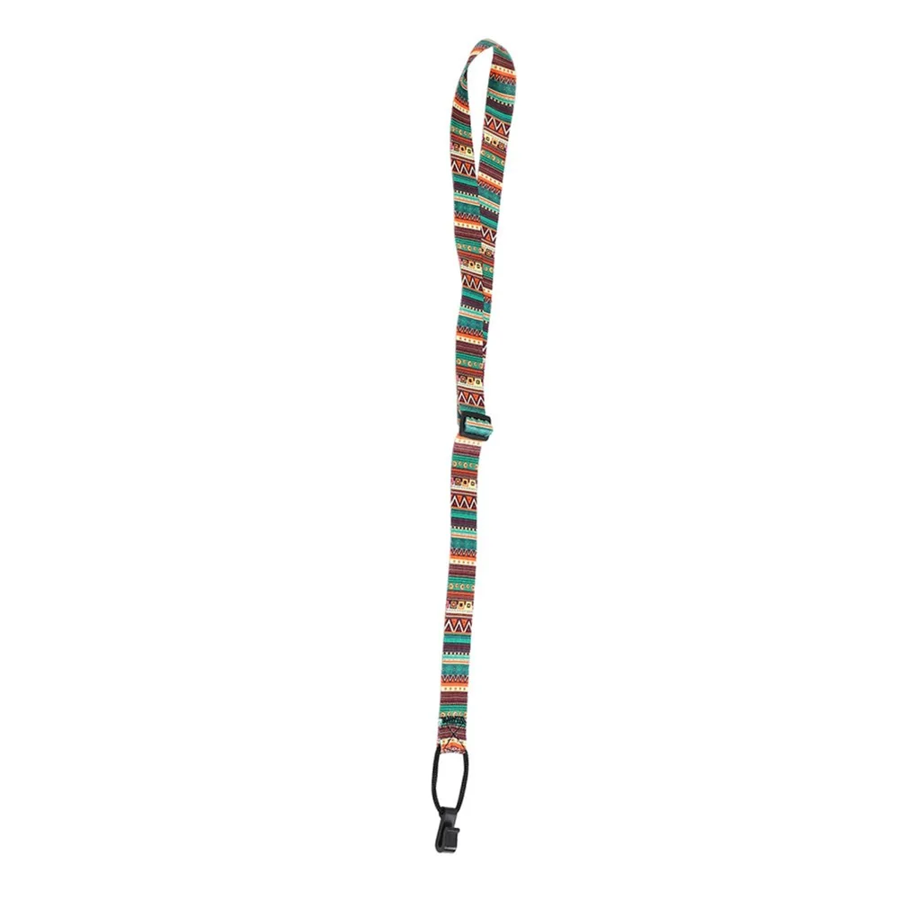 2PCS Premium Adjustable Length Ukulele Strap Nylon + Polyester Colorful Guitar Strap Shoulder Strap Performance