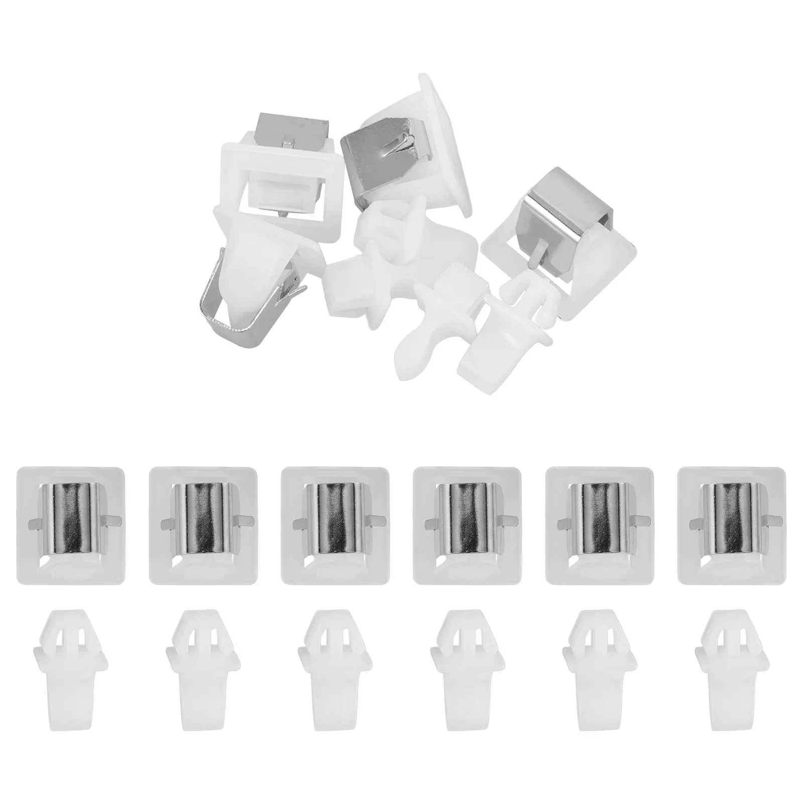 

10Pcs Dryer Door Latch Replacement Kit Durable Universal Fit Clothes Dryer and Washing Machine Door Accessories Easy Install