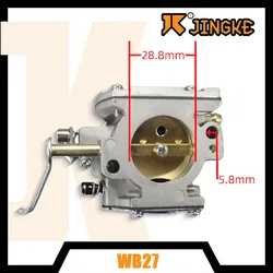 RC Airplane Carburetor For Walbro WB-27-2 Garden Lawn Mower Trimmer Tools Paramotor Engine Model Airplane Carb