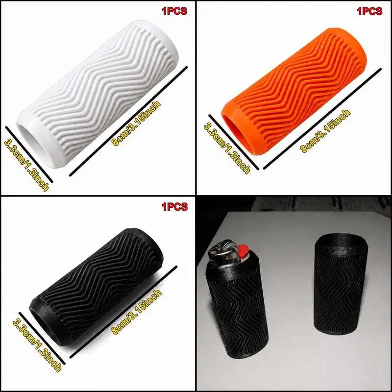 Geometric Pattern Lighter Sleeve Protective Lighter Cover Shell Holder Daily Carry Lighter Accessory Gadget