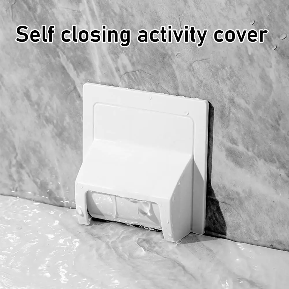 

Sewer Baffle Wall Floor Drain Stopper Odor-proof Floor Drain Easy to Clean Smooth Surface Bathroom Floor Drain Stopper