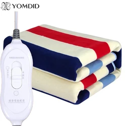 Electric Blanket Heater Body Warm Heated Blanket Single/Double Thermostat Electric Heating Blanket Electric Heating Color Random