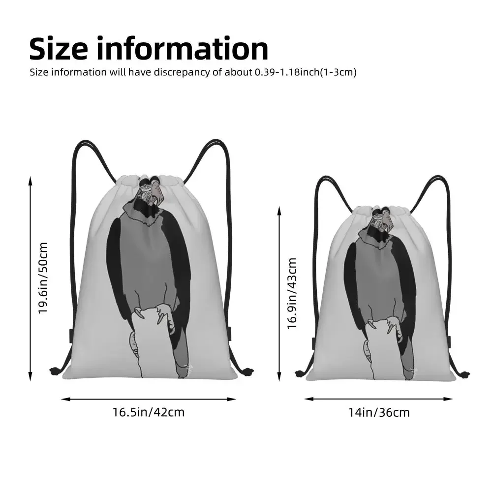 巾着袋収納ポータブルハンドバッグブラジルブルーコンゴウインコ食料品ショッピングショルダーバッグ折りたたみトラベルバッグ