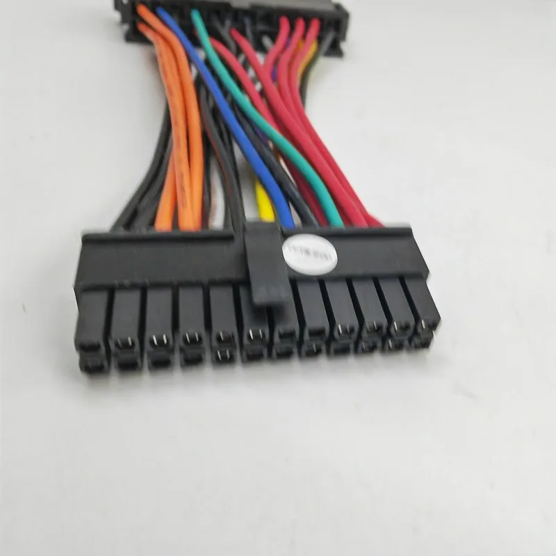 Nowy ATX PSU standardowy 24Pin żeński na Mini 24P męski wewnętrzny konwerter zasilacz kabel do DELL 780 980 760 960 PC