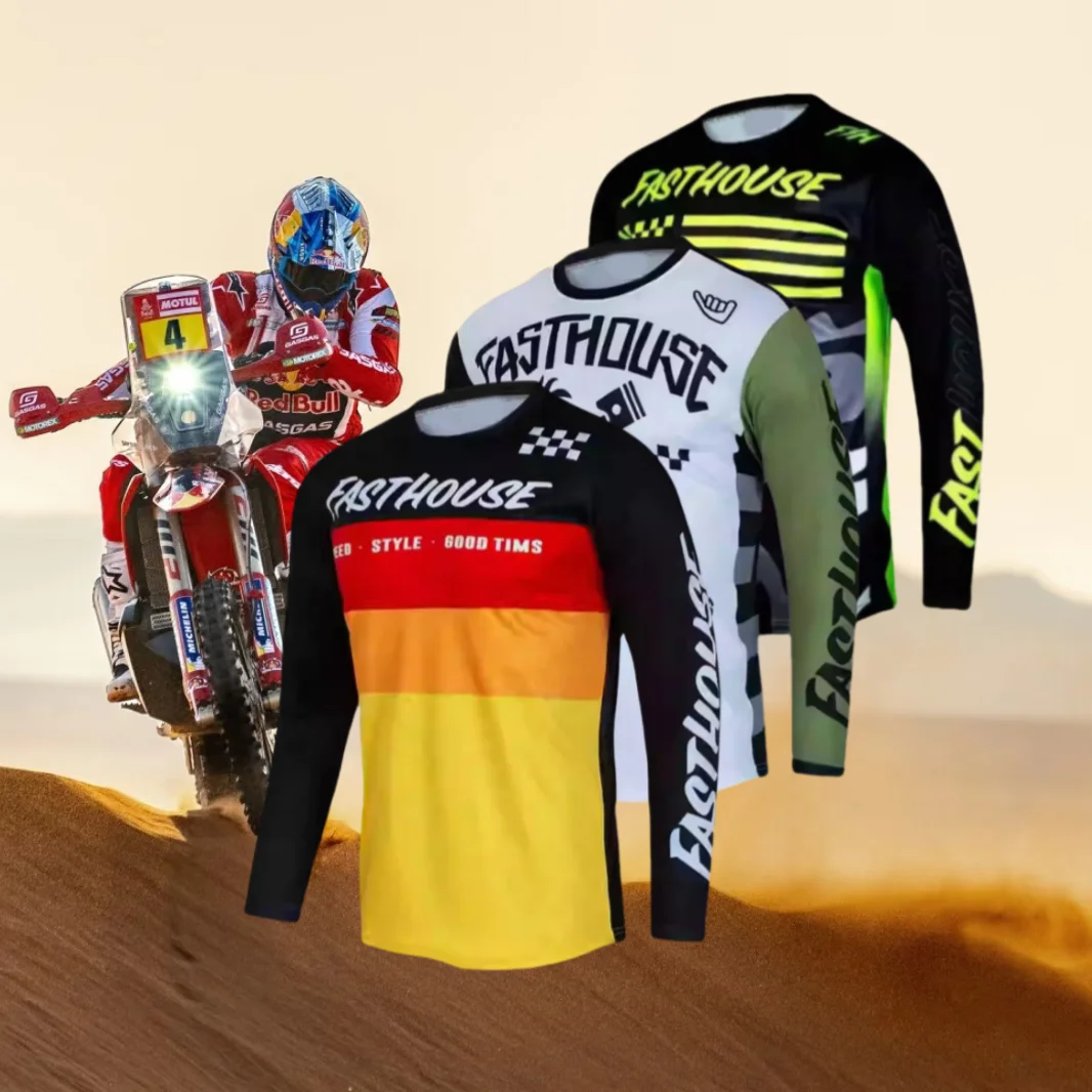 

Motorcycle Sports Clothing, Long Sleeved Off-road Motorcycle, Bicycle Riding Clothing, Quick Drying Outdoor Sports Clothing, Top