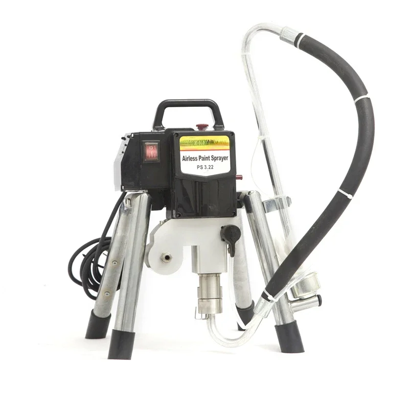 

Electric airless paint sprayer in piston pump