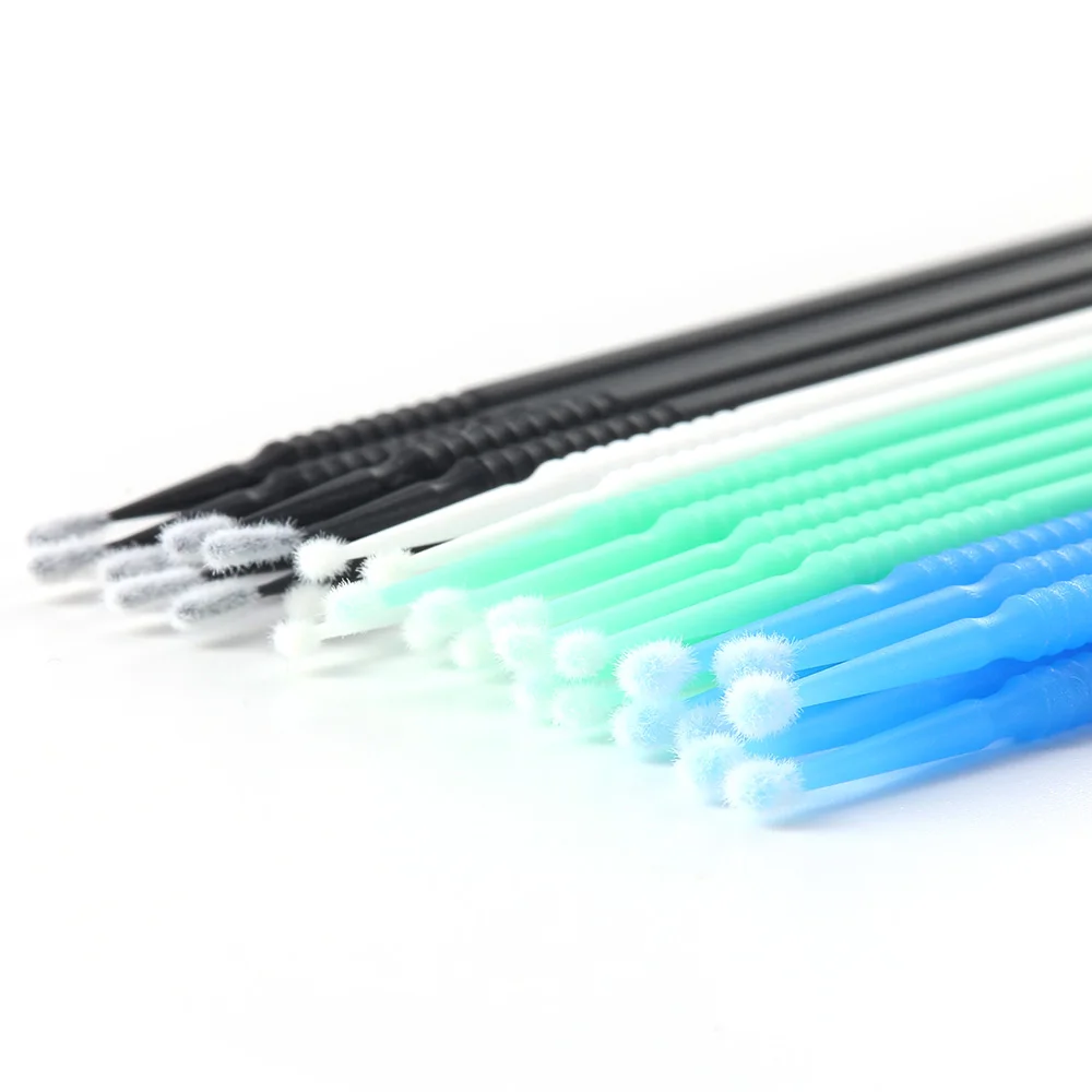 100pcs/barrels Dental Microbrush Disposable Applicators Tips Micro Brush Cleaning 1.2/1.5/2.0/2.5mm