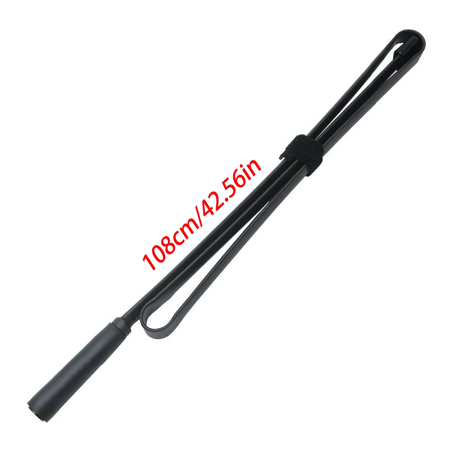 108cm BNC CS Tactical Foldable Antenna VHF 136-174/245MHz For ICOM IC-V8 V80 V82, Kenwood TK100–TK320 - Flexible, Durable Design