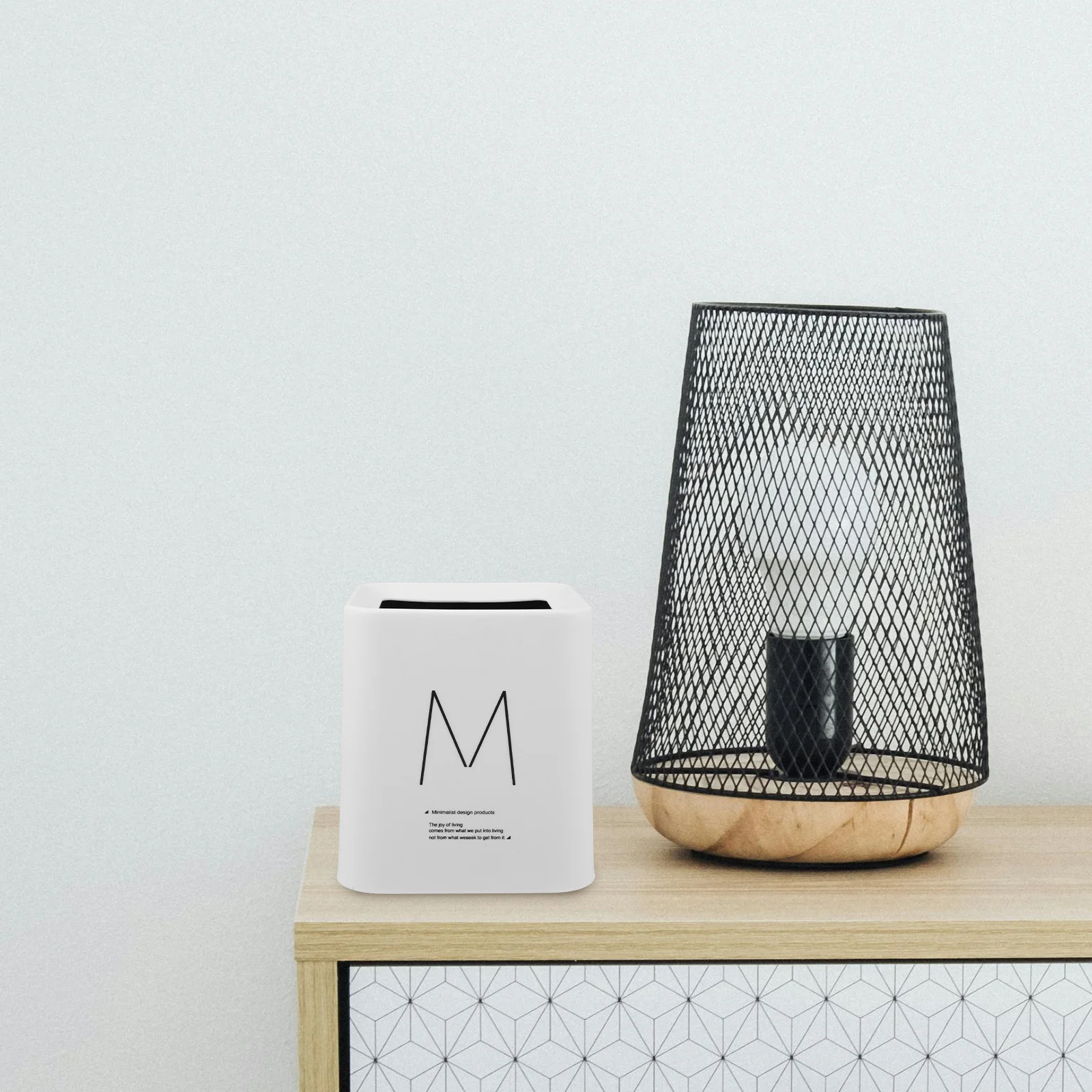 

Desktop Garbage Holder Mini Tabletop Trash Can Lightweight Plastic Desk Waste Bin for Home Office Bedroom Living Room Countertop