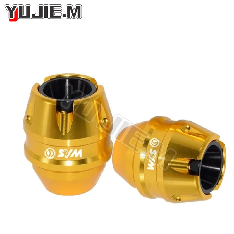 Roda dianteira da motocicleta Queda Proteção Quadro Slider, Anti Bater Protector, Acessórios para SYM, JETX, JET-X, JET X, 125, 150, X125, X150