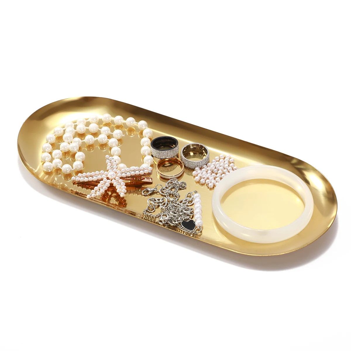 2/3 حزمة Qtip حامل الحمام مجموعة مع صينية ذهبية المنظم الاكريليك البلاستيك صيدلية الجرار Qtip موزع علبة مع غطاء