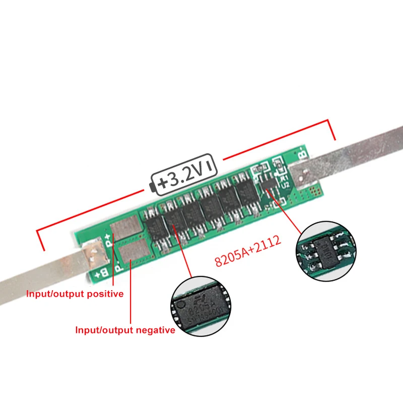 2S 7.4V 2A-9A BMS Li-ion Battery Protection Board 18650 Li-ion Lithium Lipo Cell Accessories PCB & PCBA