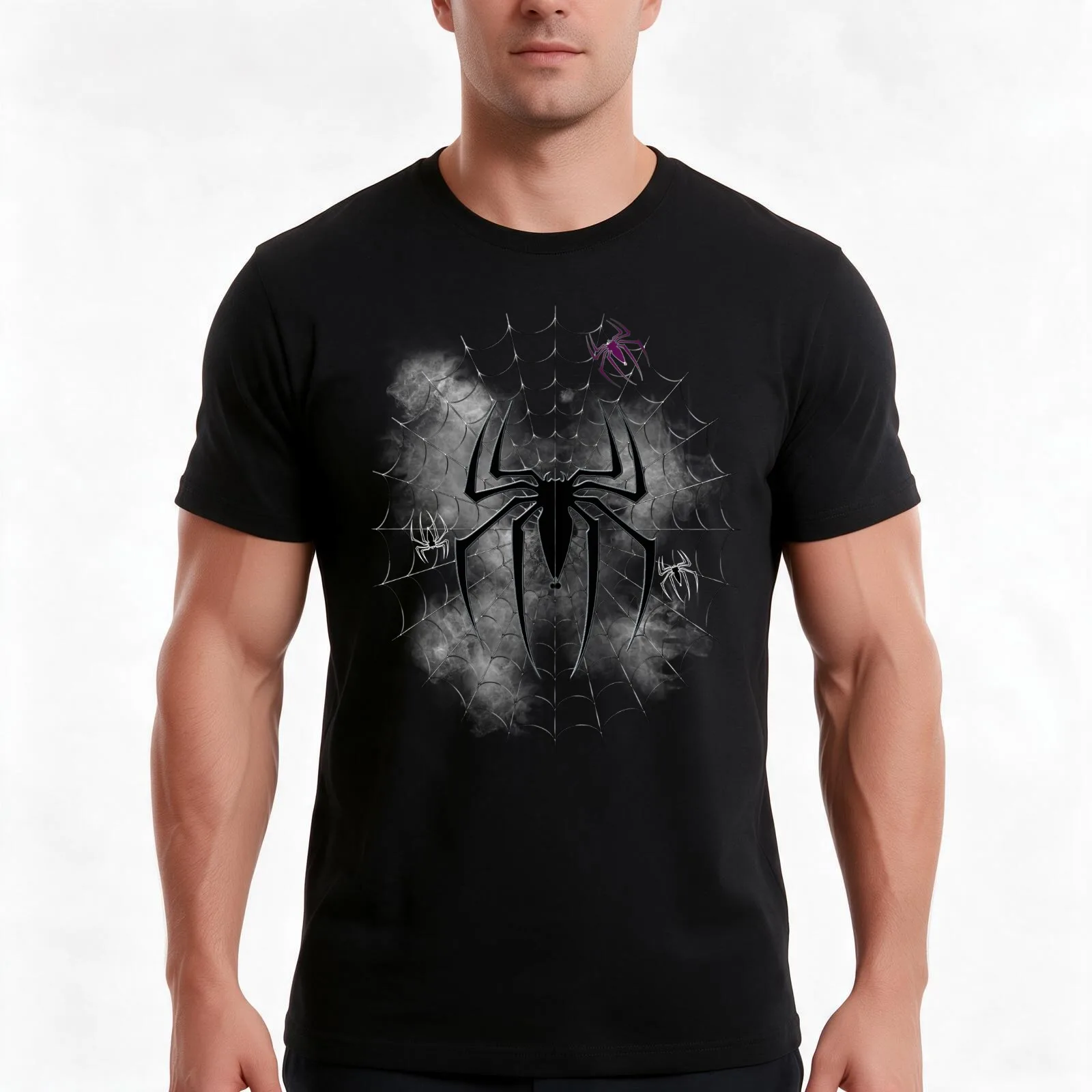 Bladee Spider T shirt from Into Dust T-Shirt Summer Casual Cotton Tee, Unisex Men Women