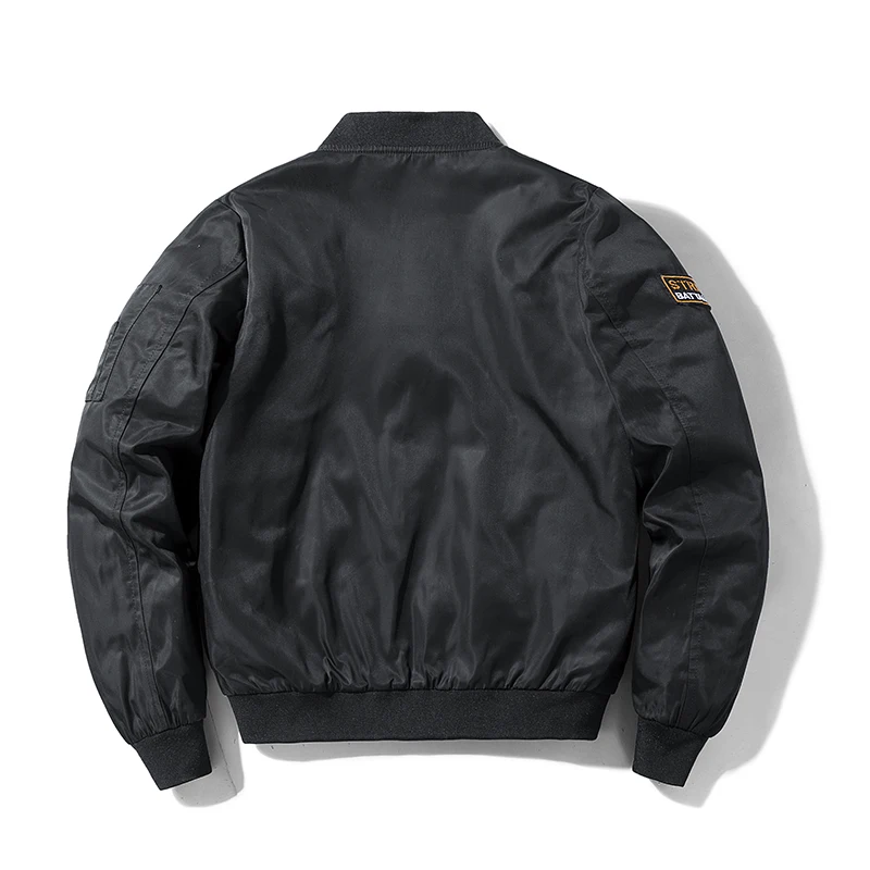 Spring And Autumn Men's Pilot Jacket Loose Plus Size Baseball Suit Tactical Flight Suit Hunting Workwear Outdoor Sports Jacket