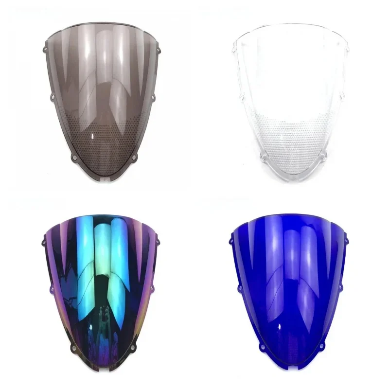 HotSale For Kawasaki Ninja ZX6R 636 2005 2006 2007 2008 05 06 07 08 ZX10R 2006 2007 06 07 Windshield WindScreen Double Bubble