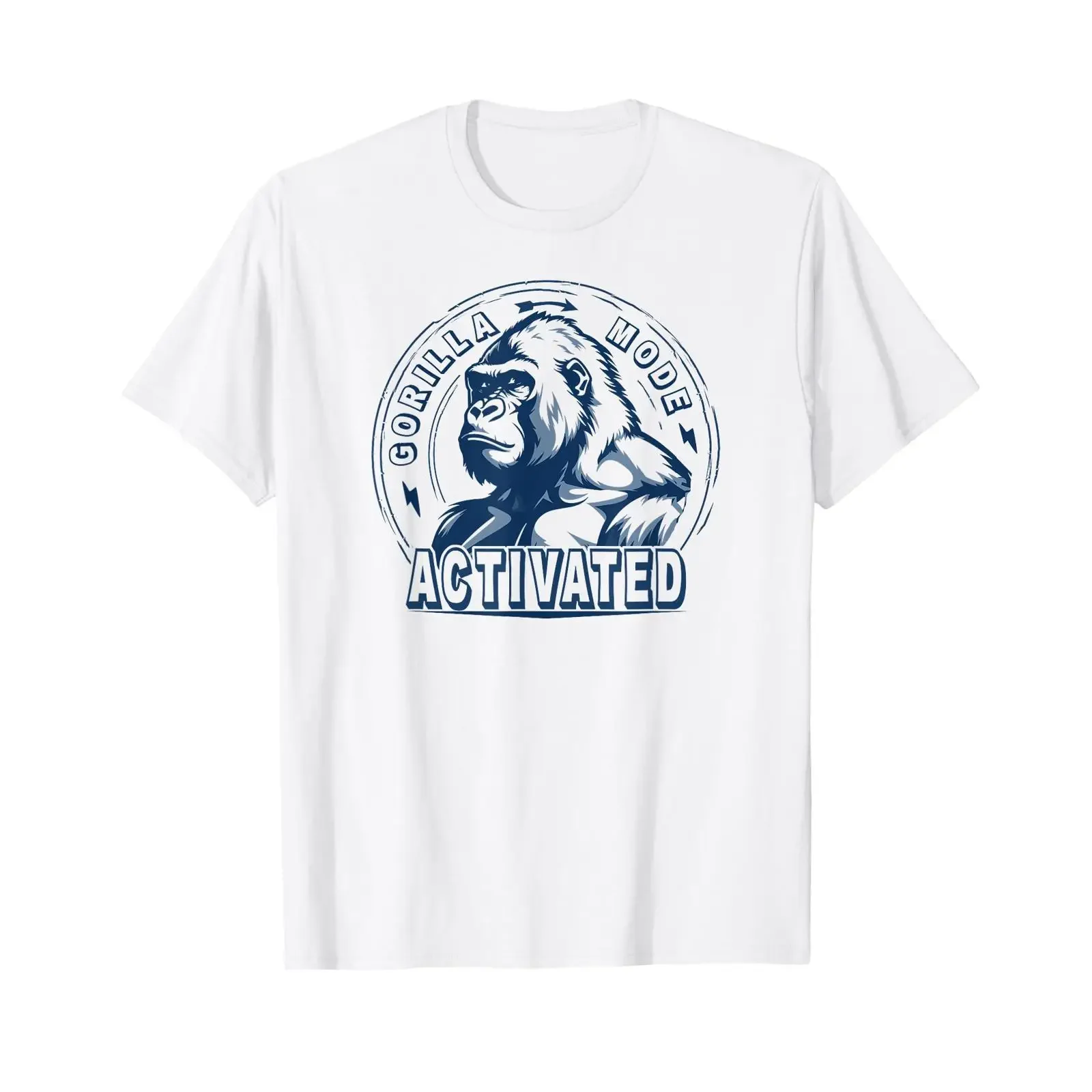 Silverback Gorilla Face Angry Growling Scary Jungle King T Shirt vintage Washed Comfortable Unisex designer clothes Versatile