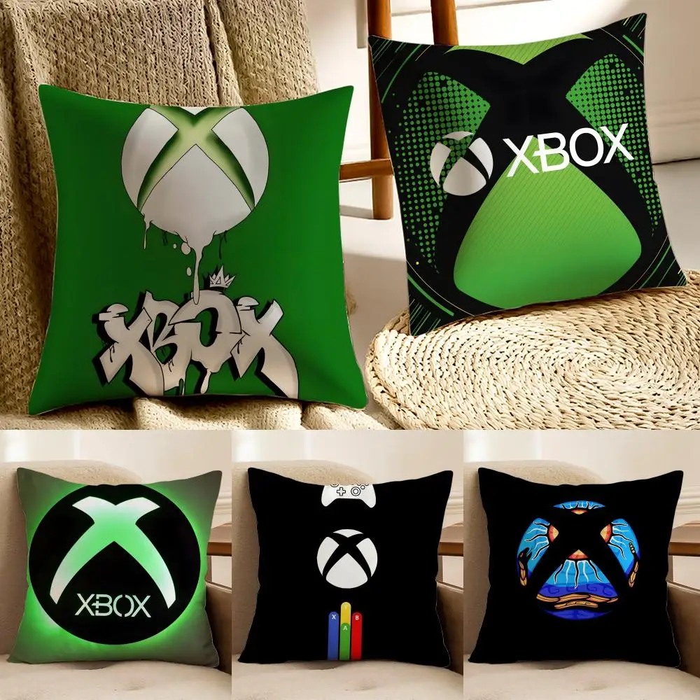 Gaming Brand Accessory Double-sided Printing X-XBox Cushion 