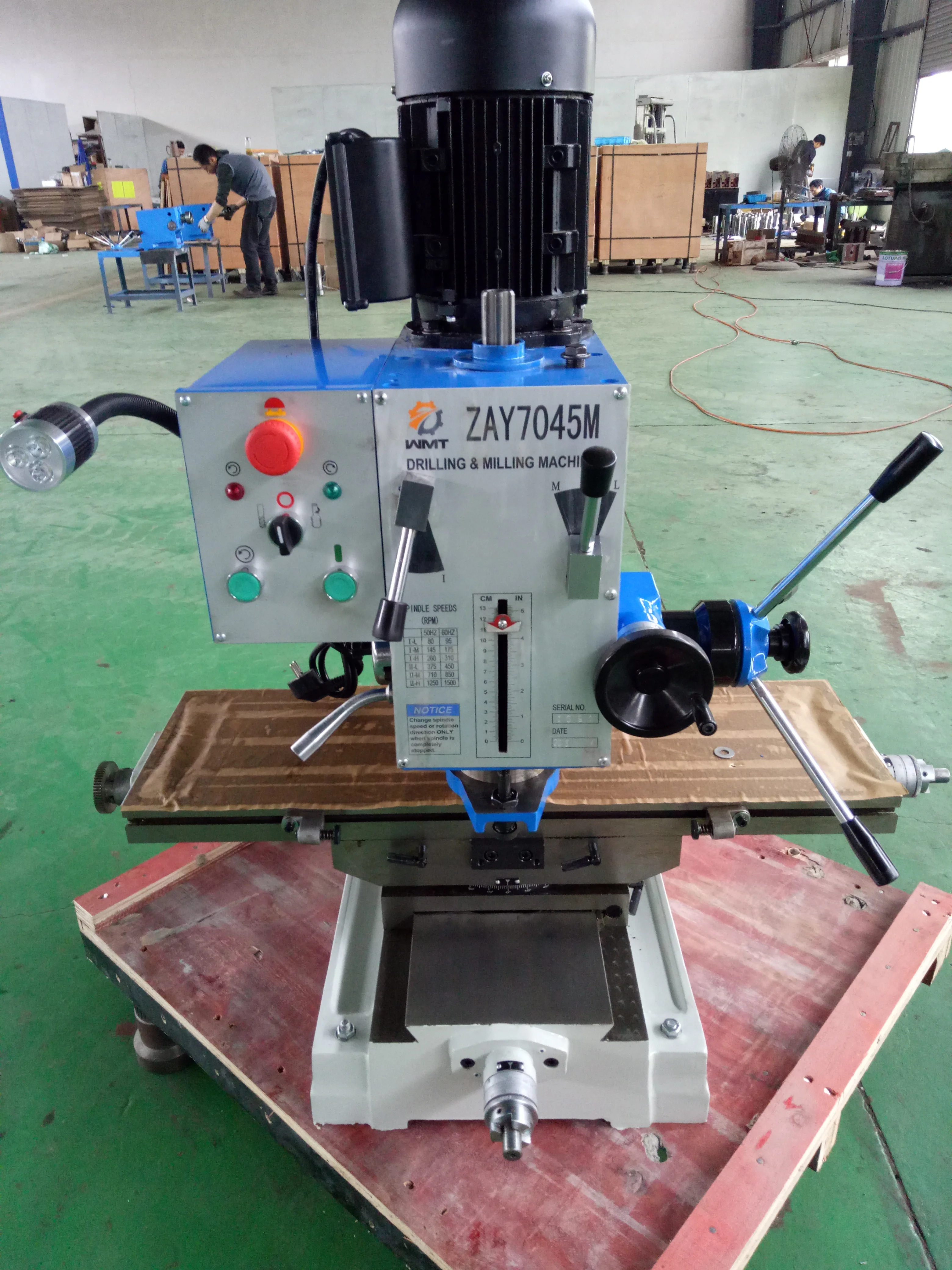 Airow ZAY7045M Rotary Table Vertical Milling Machine With CE Certification From China